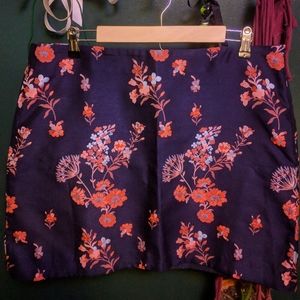 New!!! Embroidered Mini Skirt